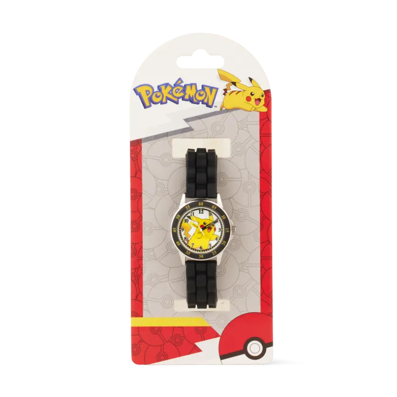 Accutime Time Teacher Watch Pokemon Black