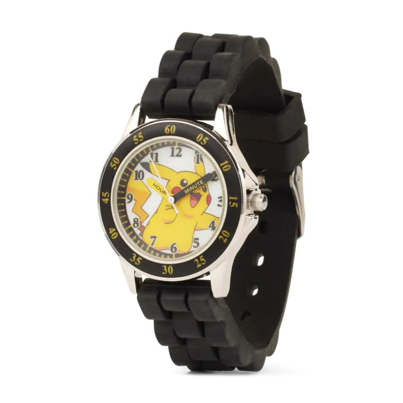 Accutime Time Teacher Watch Pokemon Black