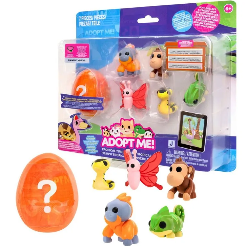 Adopt Me, 6 Figure Pack, Tropical Time