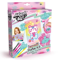 AIRBRUSH ART Art Mini Poster Kit – Kawaii-tema
