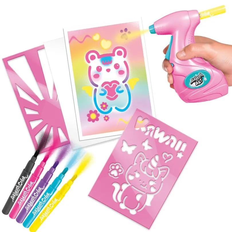 AIRBRUSH ART Art Mini Poster Kit – Kawaii-tema