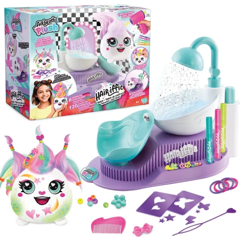 AIRBRUSH PLUSH Hair-iffic Hair Style Salon