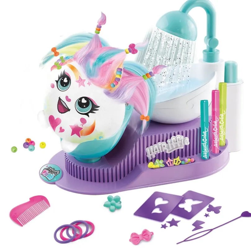 AIRBRUSH PLUSH Hair-iffic Hair Style Salon