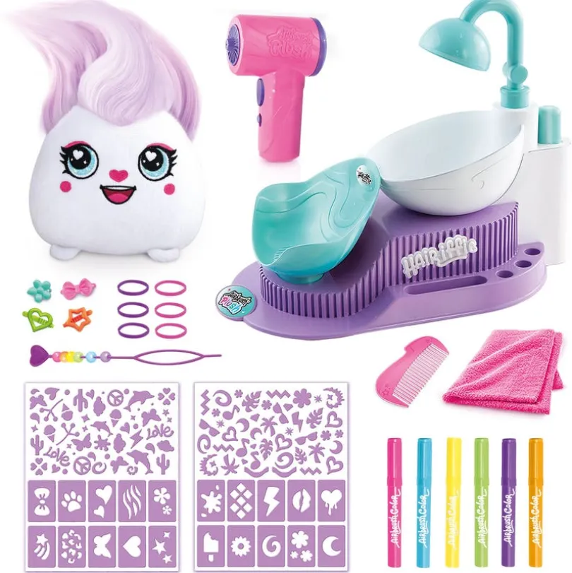 AIRBRUSH PLUSH Hair-iffic Hair Style Salon
