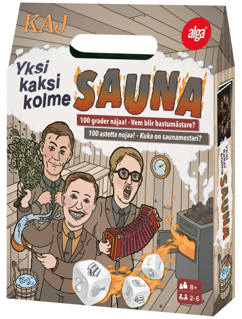Alga - Kaj - Sauna partygame