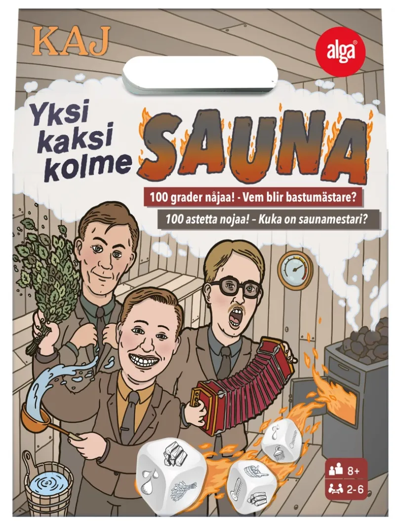 Alga - Kaj - Sauna partygame