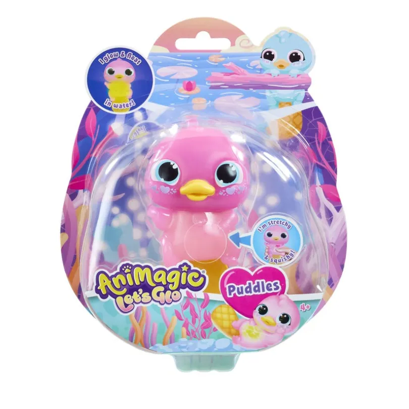 Animagic Let'S Glo Näbbdjur rosa eller blå