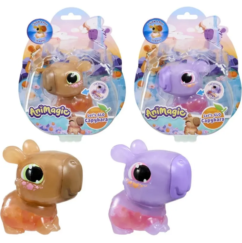 Animagisk Let's Glo Capybara-sortiment