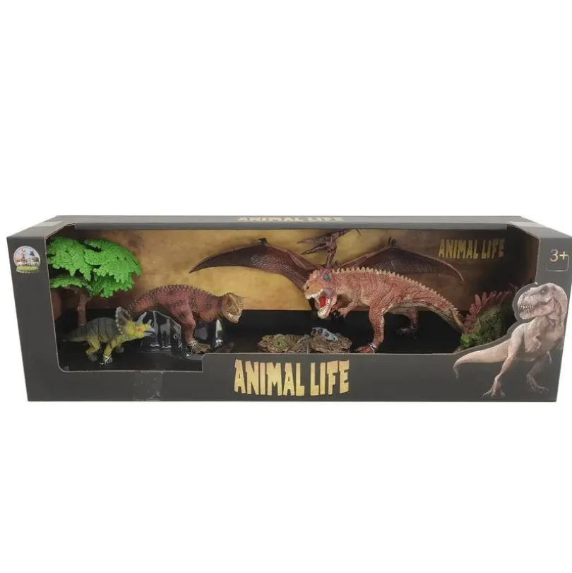 Animal Life, Dinosaurer 5 stk inkl. Pterosaurier