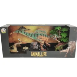 Animal Life, sett med 4 dinosaurer inkl. Spinosaurus