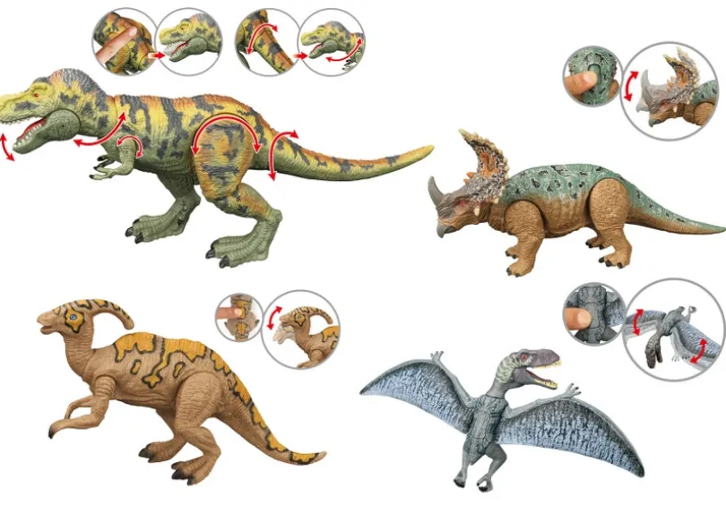 Animal Life - Tyrannosaurus Rex med lyd og 3 kompiser