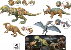 Animal Life - Tyrannosaurus Rex med lyd og 3 kompiser