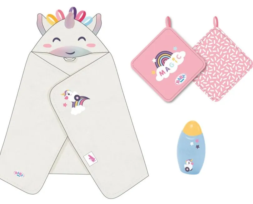 BABY born Hooded Towel Set