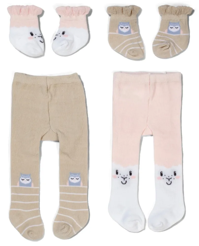 BABY born Tights & Socks Sheep asst 43cm