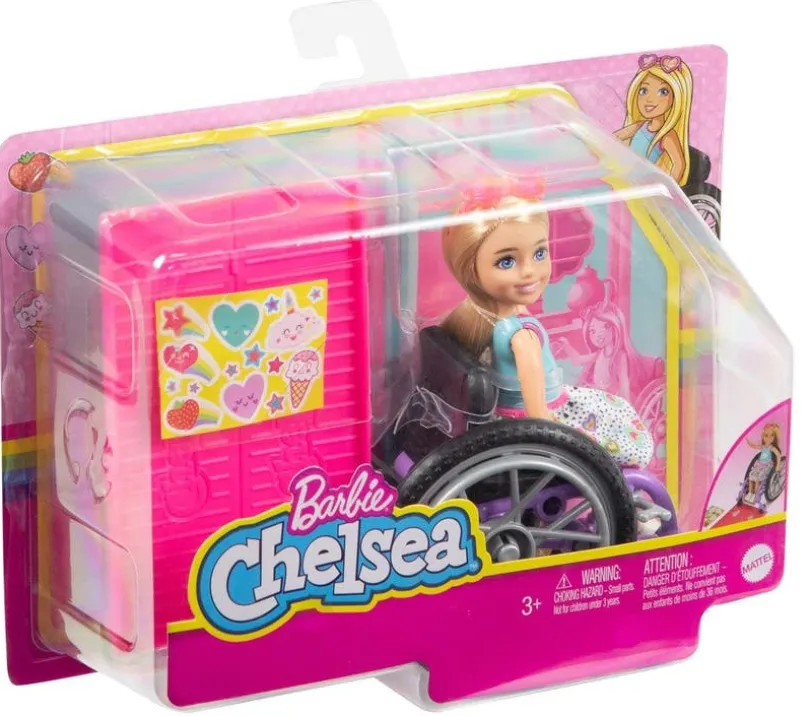Barbie Chelsea med rullestol