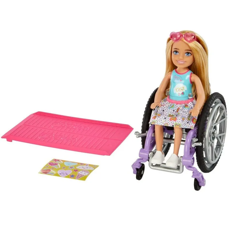 Barbie Chelsea med rullestol