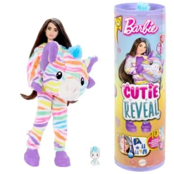 Barbie, Cutie Reveal Color Dreams Zebra