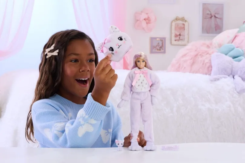 Barbie Cutie Reveal Cuddly – Kattunge med 10 overraskelser