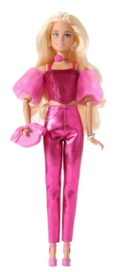 Barbie Deluxe Style Pink Corset Blonde Doll