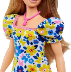 Barbie, Fashionista gul- og blåblomstret