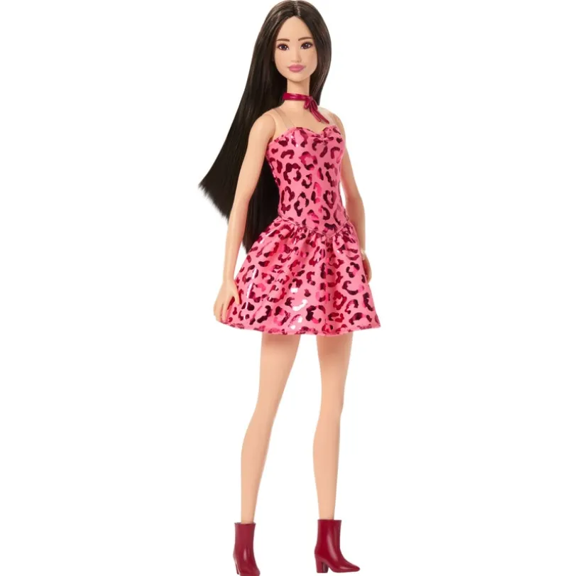 Barbie Fashionistas – Rosa Leopardkjole