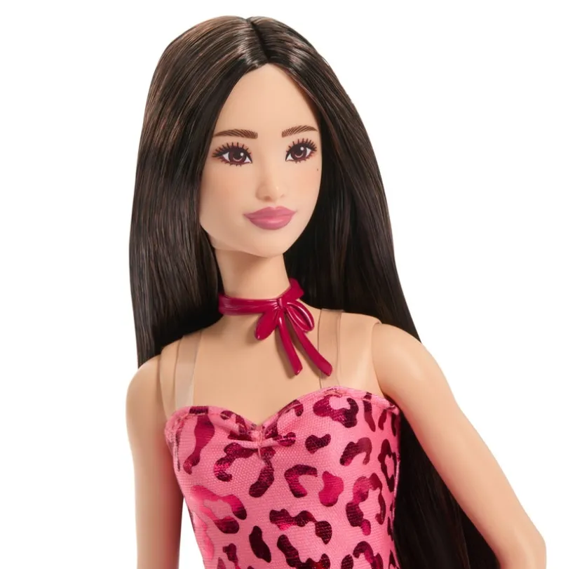Barbie Fashionistas – Rosa Leopardkjole