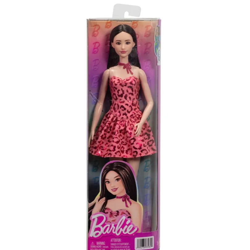 Barbie Fashionistas – Rosa Leopardkjole