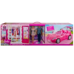 Barbie & Ken Car and Closet Gift Set