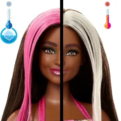 Barbie, Party Unboxed Svart Hår