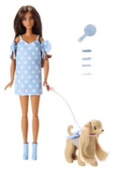 Barbie Twinning Looks Brunette Polka Dots