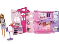 Barbie Weekendhus dukkehus med dukke