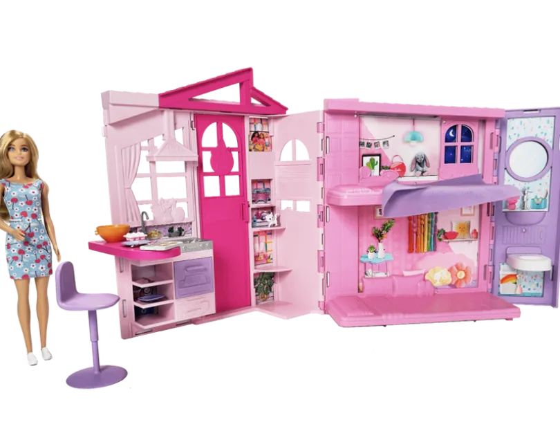 Barbie Weekendhus dukkehus med dukke