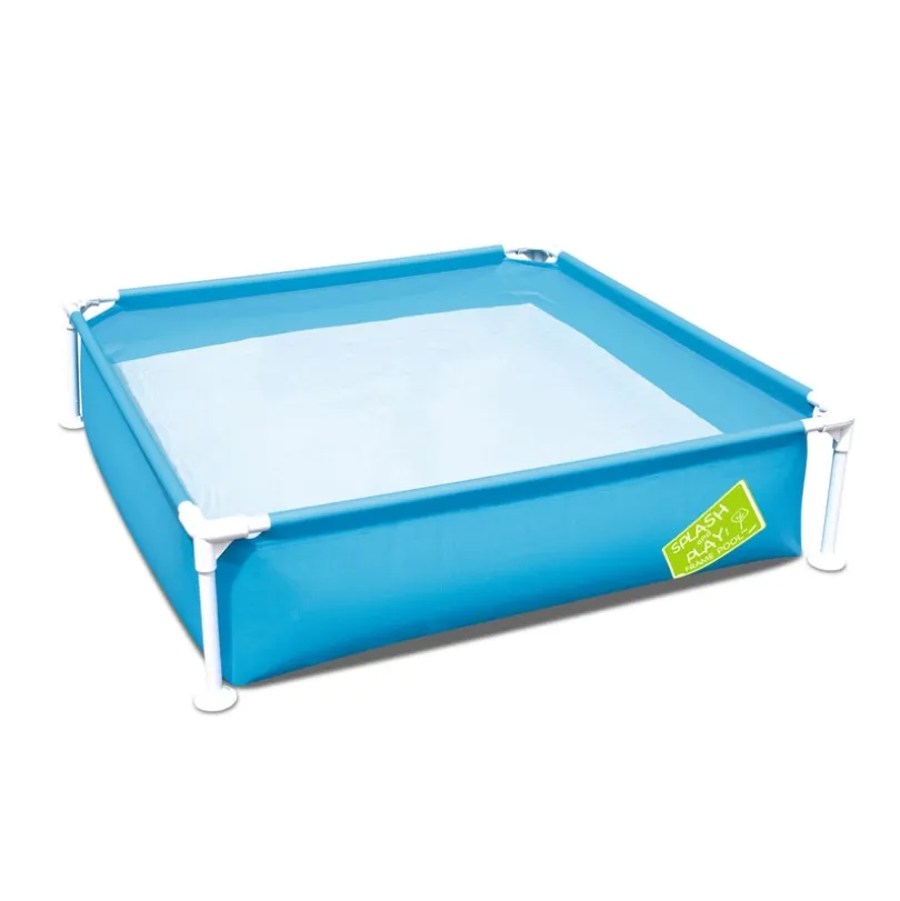 Bestway, Blå rammebasseng 122x122x30,5 cm 365 liter