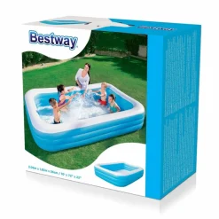Bestway, Familiebasseng 3 ringer 305x183x56 cm 1161 liter
