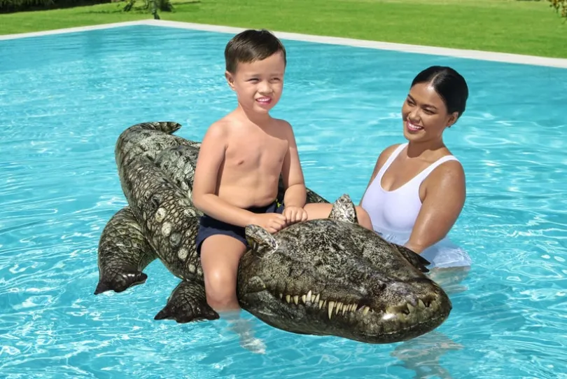 Bestway, 1,93M X 94Cm Realistisk Reptil Ride On