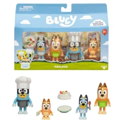 BLUEY Figure 4pk Dessert Time