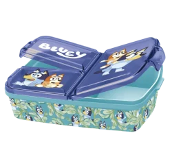 BLUEY Matboks med rom, 18x13 cm