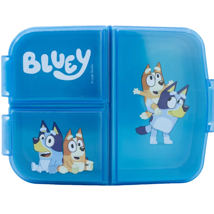BLUEY Matboks med rom, 18x13 cm
