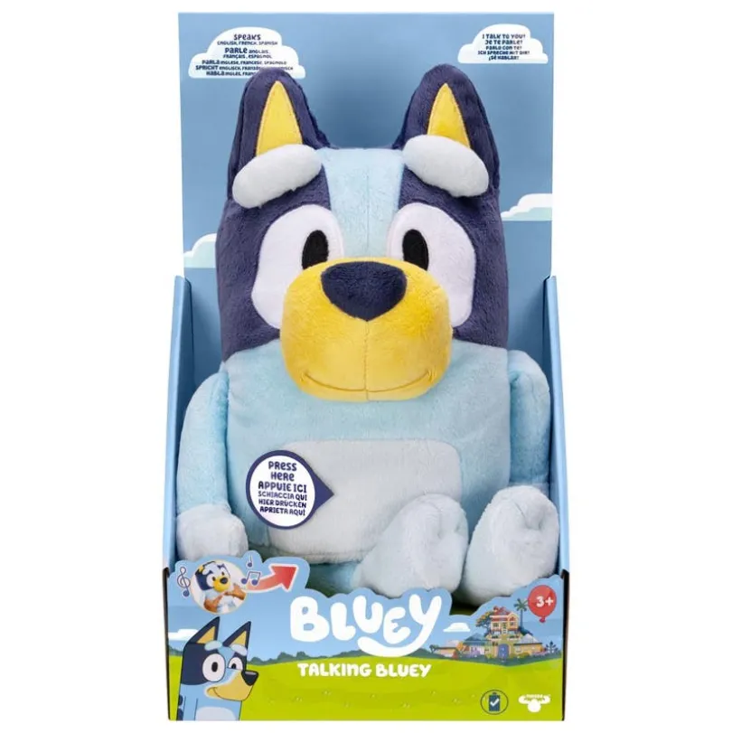Bluey, Snakkende Plysdyr Bluey, 31 Cm
