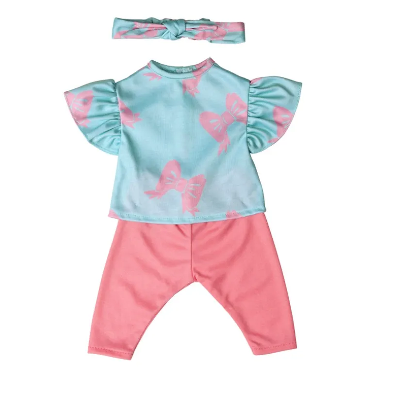 Bluse,Bukser,Hårbånd 41-46 Cm