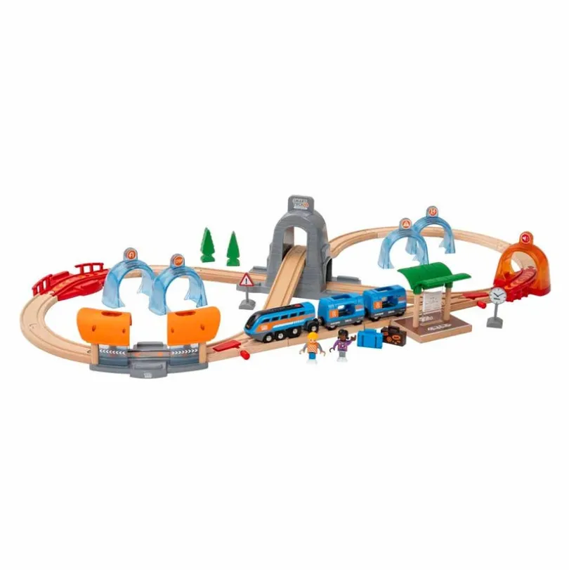 BRIO, Action Tunnel Reise Sett (Smart Tech Lyd)