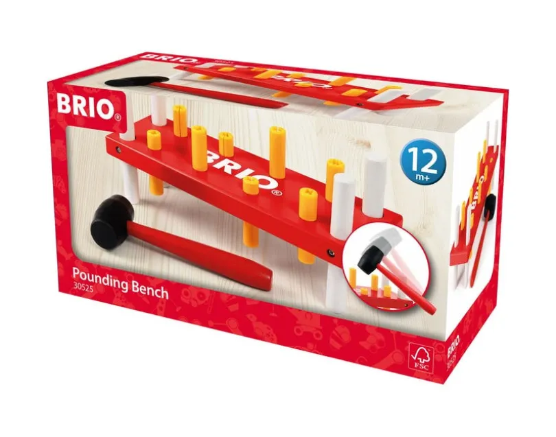 BRIO, 30525 Bankebrett rød