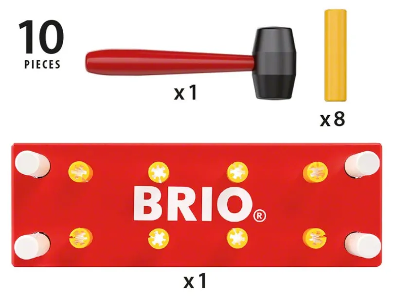 BRIO, 30525 Bankebrett rød