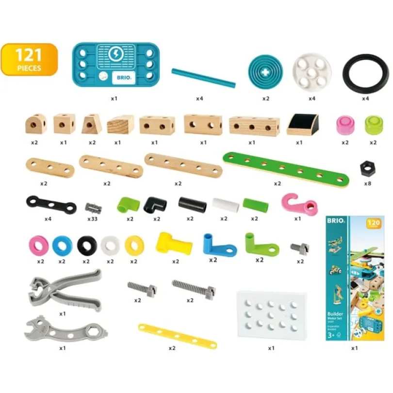 BRIO - Builder 34591 Motorsett
