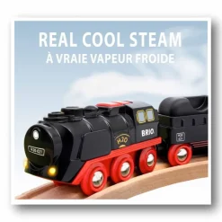 BRIO 33884, Dampdrevet Batteridrevet damptog