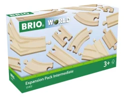 BRIO Påbyggingssett Skinner og sporveksler