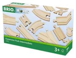 BRIO Påbyggingssett Skinner og sporveksler