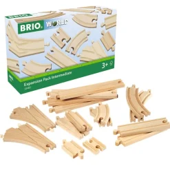 BRIO Påbyggingssett Skinner og sporveksler