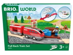 BRIO - Pull Back Train Set