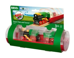 BRIO, Rail & Road 33892 Damplokomotiv og tunnel
